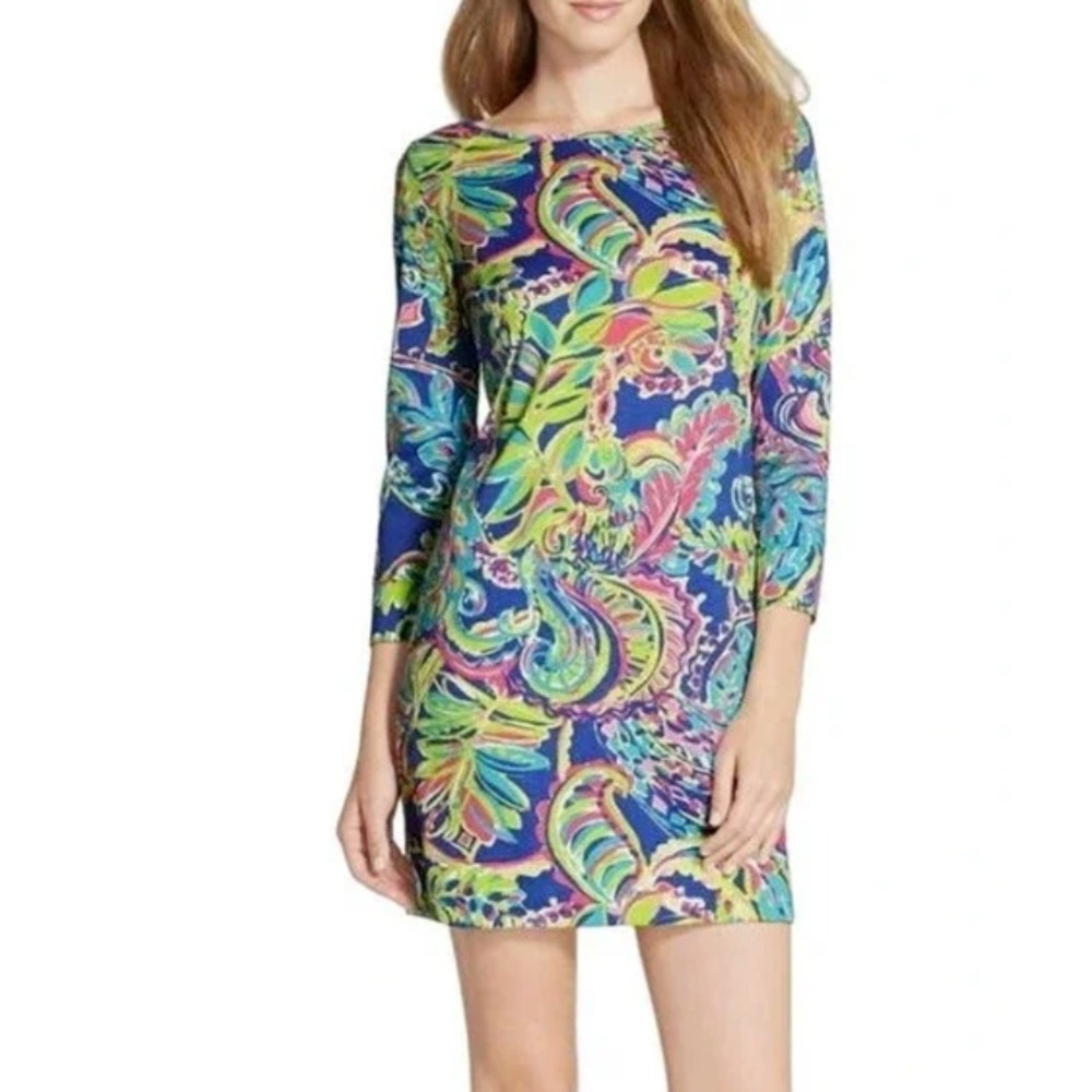 Lilly Pulitzer Marlowe Tee T-Shirt Shift‎ Dress Toucan Play sz XXS 00 0